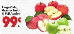 Vallarta Supermarkets Large Gala, Granny Smith & Fuji Apples offer