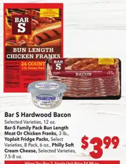 Vallarta Supermarkets Bar S Hardwood Bacon offer