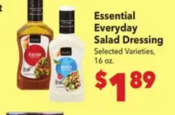 Vallarta Supermarkets Essential Everyday Salad Dressing offer