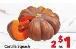Vallarta Supermarkets Castilla Squash offer