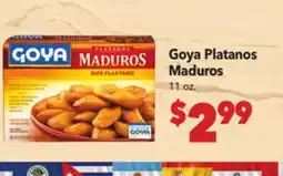 Vallarta Supermarkets Goya Platanos Maduros offer