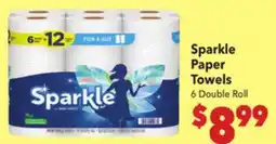 Vallarta Supermarkets Sparkle Paper Towels offer