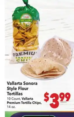 Vallarta Supermarkets Vallarta Sonora Style Flour Tortillas offer