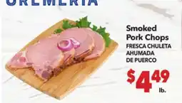 Vallarta Supermarkets Smoked Pork Chops / FRESCA CHULETA AHUMADA DE PUERCO offer