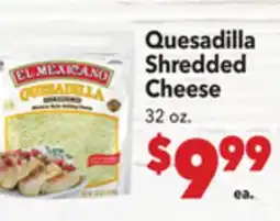 Vallarta Supermarkets Quesadilla Shredded Cheese offer
