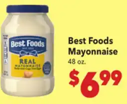 Vallarta Supermarkets Best Foods Mayonnaise offer