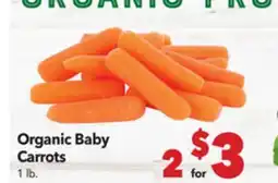 Vallarta Supermarkets Organic Baby Carrots offer