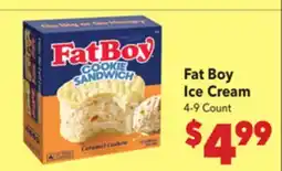 Vallarta Supermarkets Fat Boy Ice Cream offer