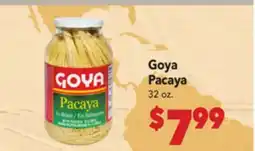 Vallarta Supermarkets Goya Pacaya offer