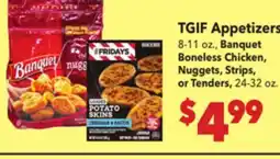 Vallarta Supermarkets TGIF Appetizers offer