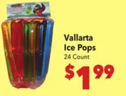 Vallarta Supermarkets Vallarta Ice Pops offer