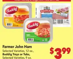 Vallarta Supermarkets Farmer John Ham offer