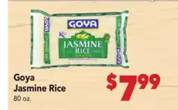 Vallarta Supermarkets Goya Jasmine Rice offer