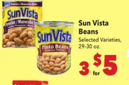 Vallarta Supermarkets Sun Vista Beans offer