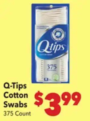 Vallarta Supermarkets Q-Tips Cotton Swabs offer