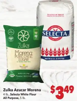 Vallarta Supermarkets Zulka Azucar Morena 4 lb offer
