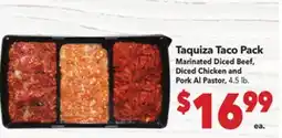 Vallarta Supermarkets Taquiza Taco Pack offer