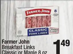 Super King Markets Farmer John Breakfast Links Classic or Maple offer