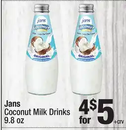 Super King Markets Jans Coconut Milk Drinks offer