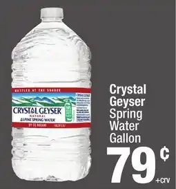 Super King Markets Crystal Geyser Spring Water offer