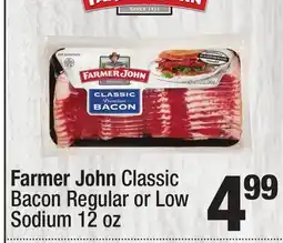 Super King Markets Farmer John Classic Bacon offer