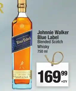 Super King Markets Johnnie Walker Blue Label Blended Scotch Whisky offer