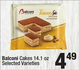 Super King Markets Balconi Cakes offer