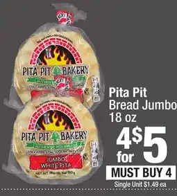 Super King Markets Pita Pit Bread Jumbo offer