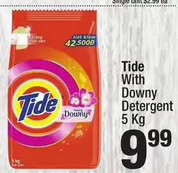 Super King Markets Tide With Downy Detergent offer