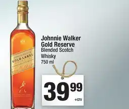 Super King Markets Johnnie Walker Gold Reserve Blended Scotch Whisky offer