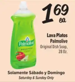 El Super Palmolive Original Dish Soap offer