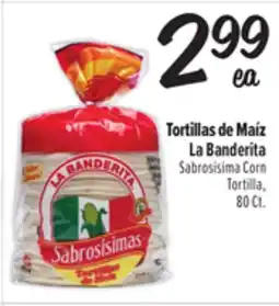 El Super La Banderita Sabrosisima Corn Tortilla offer