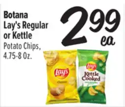 El Super Lay's Regular or Kettle Potato Chips offer