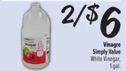 El Super White Vinegar offer