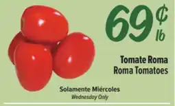 El Super Roma Tomatoes offer