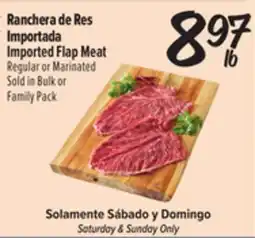 El Super Imported Flap Meat offer