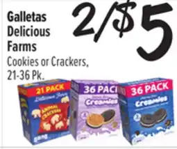 El Super Delicious Farms Cookies or Crackers offer