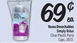 El Super Clear Plastic Party Cups offer