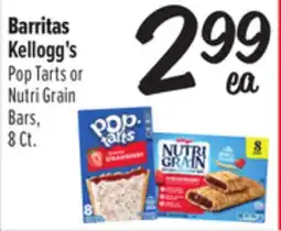 El Super Kellogg's Pop Tarts or Nutri Grain Bars offer