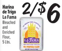 El Super Bleached and Enriched Flour offer