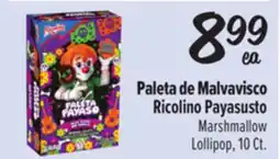 El Super Ricolino Payasusto Marshmallow Lollipop offer