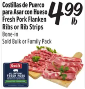 El Super Fresh Pork Flanken Ribs or Rib Strips offer