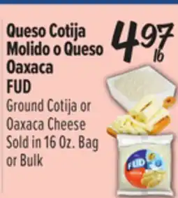 El Super Ground Cotija or Oaxaca Cheese offer
