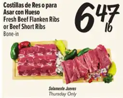 El Super Fresh Beef Flanken Ribs or Beef Short Ribs offer