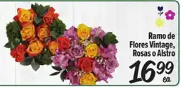 El Super Ramo de Flores Vintage, Rosas o Alstro offer