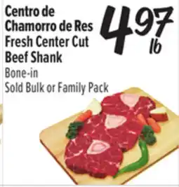 El Super Fresh Center Cut Beef Shank offer