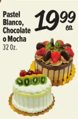 El Super Pastel Blanco, Chocolate o Mocha offer