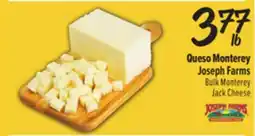 El Super Joseph Farms Bulk Monterey Jack Cheese offer