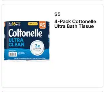 Walgreens Cottonelle Ultra Bath Tissue offer
