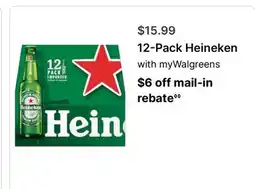 Walgreens 12-Pack Heineken offer